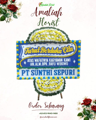 Papan Bunga Duka di Morotai Selatan Barat